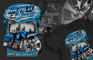 World of Wheels car/bike show shirt design | T-shirt Design by guprulsugiyanto