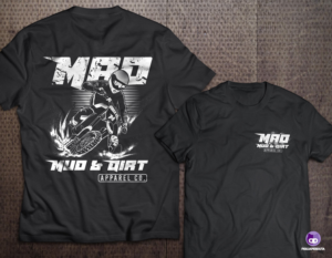 M.A.D Apparel Co - Dirtbike Tshirt | T-shirt Design by FigliaPerduta