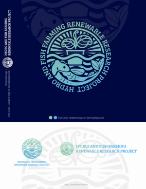 Hydro and Fish Farming Renewable Research Project | Logo Design by leopoldo