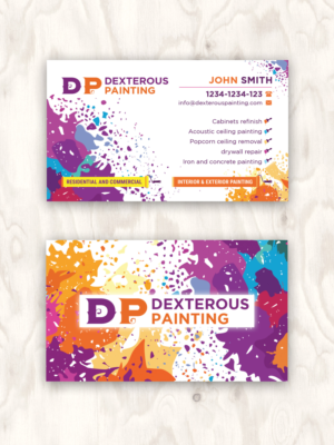 Dexterous painting | Business Card Design by Sandaruwan