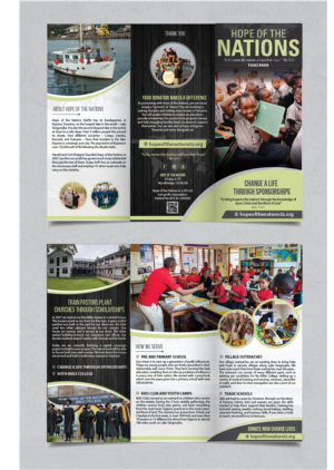 Hope Of The Nations- a non profit locin TZ , east Africa. Needing  to attract donors. | Flyer Design by alex989