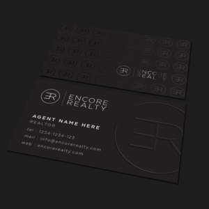 Create modern and sleek business card for luxury real estate company | Business Card Design by Sandaruwan