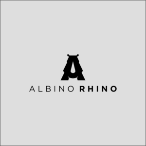 Albino Rhino | Logo Design by radityahermanto 2