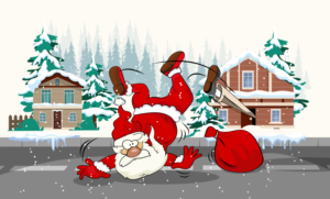 Kicking Santa to the curb!  LOL -SIMPLE-  Fun Project! | Illustration-Design von Dhaneesh