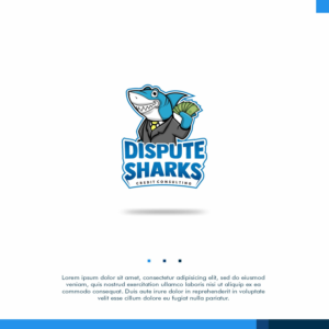 Dispute Sharks | Logo-Design von TucaluDESIGN