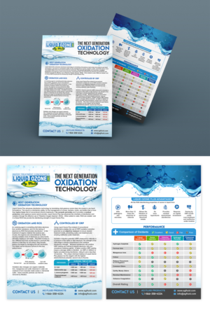 Liquid Ozone Plus information sheet | Flyer-Design von ZeneFashions