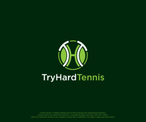 TryHard Tennis, TT, or THT | Logo Design by ecorokerz