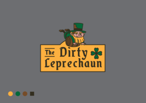 The Dirty Leprechaun | Logo-Design von Sofia Pereira