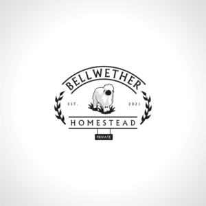 Use your creativity.... the words Bellwether Homestead. Middle of the sign is a picture of the Valais Blacknose Sheep (with a bell around its neck.....see attached photos) ....this will be a sign on a post at the entrance to our property. | Logo-Design von Magic of Art