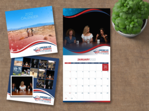 2022 American Entertainment Company Wall Calendar | Print Design by nng