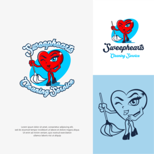 Sweephearts Cleaning Service | Logo-Design von ThiagoB