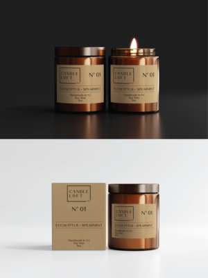 Candle company needs a label for candle | Etikett-Design von Sergio Coelho