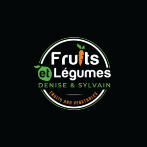 Fruits et Légumes Denise & Sylvain Fruits and Vegetables | Logo Design by RAMDHONU