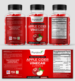 Nutrition Supplement Label for Live Brand | Label Design by SAI DESIGNS