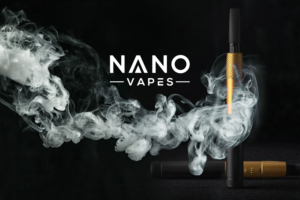 Nano vapes display picture for deliveroo | Graphic Design by uk