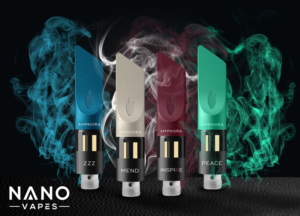 Nano vapes display picture for deliveroo | Graphic Design by Lezette_G