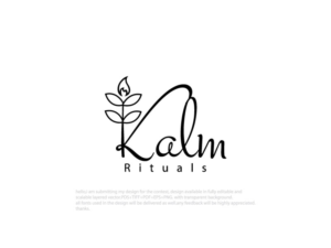 Kalm Rituals | Logo Design by adnan001 2