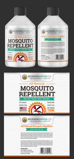 All Natural Mosquito Repellent | Packaging Design by SAI DESIGNS