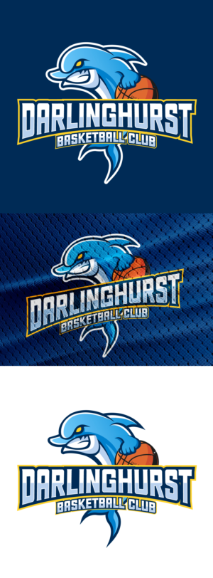 Darlinghurst Basketball Club | Logo Design by enriquecoello_24