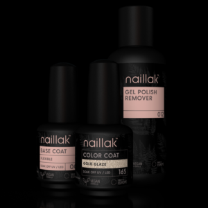 Rebrand of 3 bottle labels for nail polish brand | Packaging Design by Charala