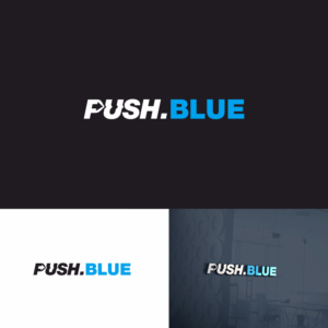 push.blue | Logo Design by Kreative Fingers