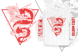 Jiu Jitsu inspired streetwear brand... Kiss of the Dragon | T-Shirt-Design von guprulsugiyanto