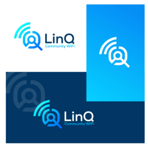 LinQ Community WiFi | Logo Design by creative.bugs