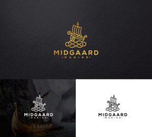 Midgaard Marine | Logo Design by step forward 2