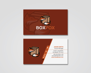 Business card for a shipping supplies business | Business Card Design by MDesign