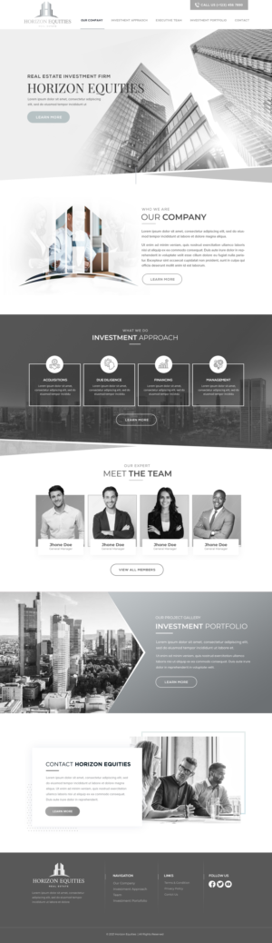 Web Design by Blue Sparrow for this project | Design #27862335