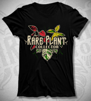 Rare Plant niche, your style! | T-shirt Design by Jonya