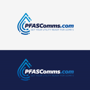 PFASComms.com    Potential tagline:  Get Your Utility Ready for UCMR 5 | Logo-Design von Alxdesigns74