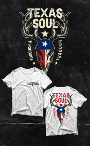 T Shirt Design for Texas True Co | T-shirt Design by guruntool