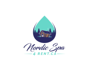 Nordicspa4rent.ca (company name is: Nordic Spa 4 Rent) | Logo Design by Janna Design™