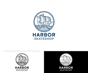 Harbor Skateshop | Logo Design by WahyuHMD