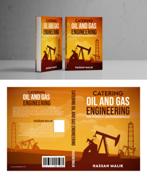 An Engineering book catering oil and gas engineering students and professionals | Book Cover Design by ZeneFashions