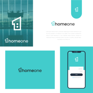 HomeOne | Logo Design by sonimaulana.dc