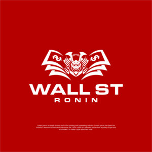 Wall St / Ronin ...but id rather have it as a pic | Logo-Design von Johan_Design