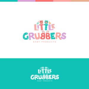 Little Grubbers | Logo-Design von Amethystica