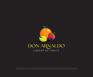 DON ARNALDO / liqueur de fruits | Logo-Design von ecorokerz