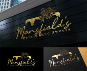 Logo Design by vta for Mansfields Petals And Sweets | Design #27947724