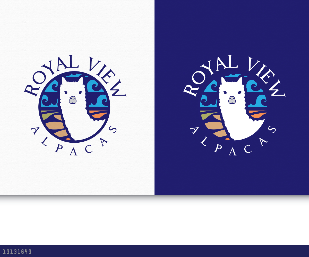 Logo-Design von AD-X für Royal View Alpacas | Design #27946636