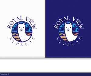 Royal View Alpacas | Logo-Design von AD-X