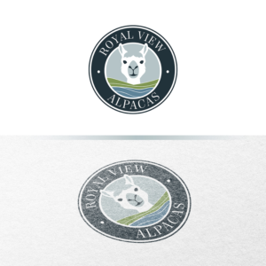 Logo-Design von snezasponge für Royal View Alpacas | Design #27952321