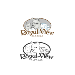 Logo-Design von Estúdio Publik für Royal View Alpacas | Design #27947036