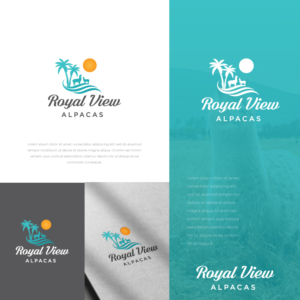 Logo-Design von HWdesigns für Royal View Alpacas | Design #27943769