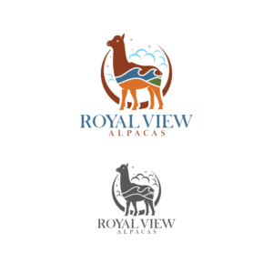 Logo-Design von brand maker für Royal View Alpacas | Design #27944782