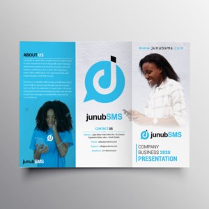 Design a brochure for bulk SMS service provider | Brochure Design by artbitin