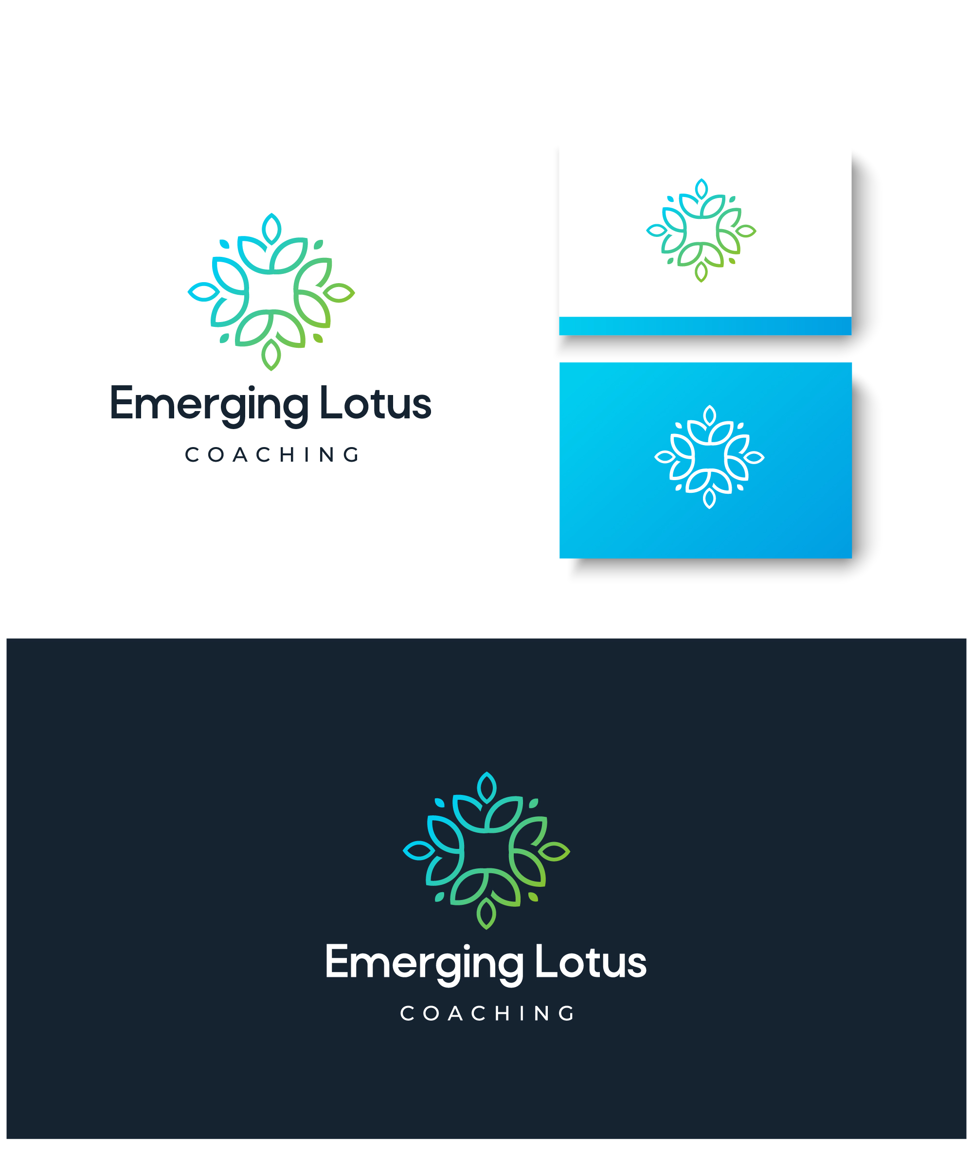 Logo Design by JoseDesign for Emerging Lotus Coaching, LLC | Design #27967854