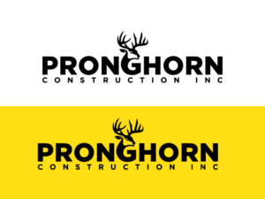 PRONGHORN CONSTRUCTION INC | Logo Design by lopa 99